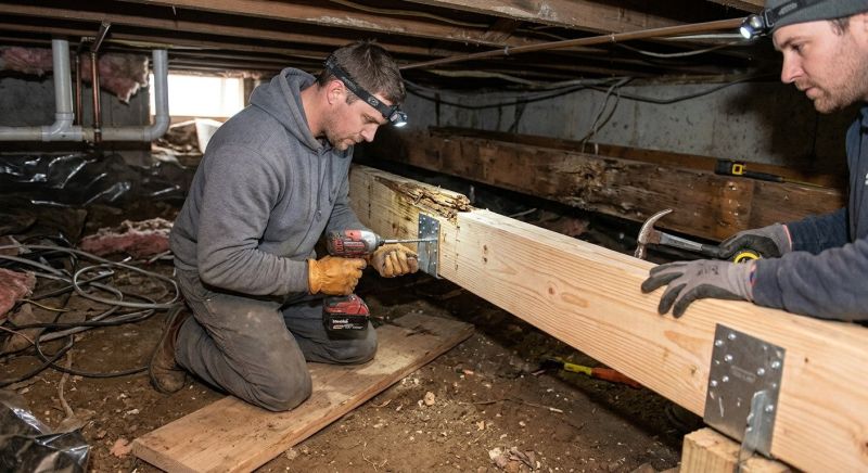 Structural Flooring Repair in Kansas City, KS