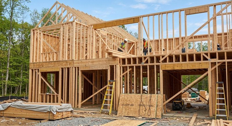Structure Framing in Kansas City, KS