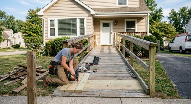 Ada Ramp Installation in Wilmington, NC