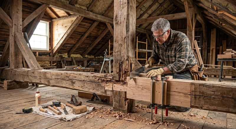 Barn Beam Replacement in Kansas City, KS