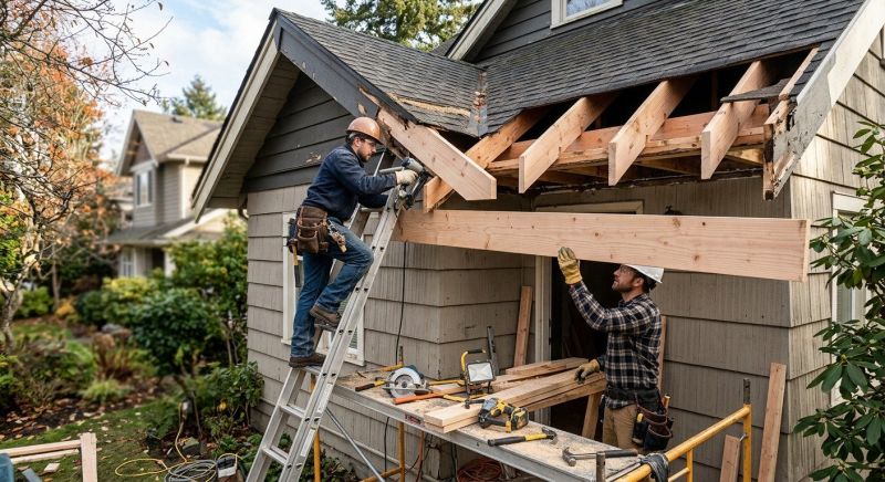 Eaves Repair in Wilmington, NC