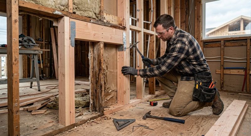 Floor Framing Repair in Wilmington, NC