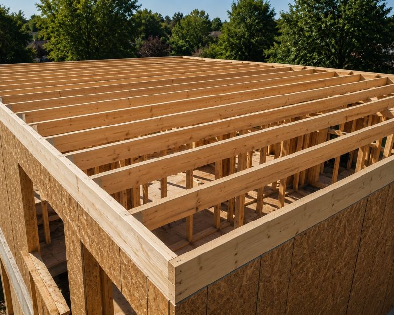 Gable Roof Framing in Kansas City, KS