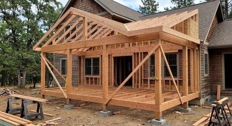 Garage Framing in Conroe, TX