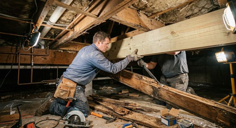 Joist Repair Service in Wilmington, NC