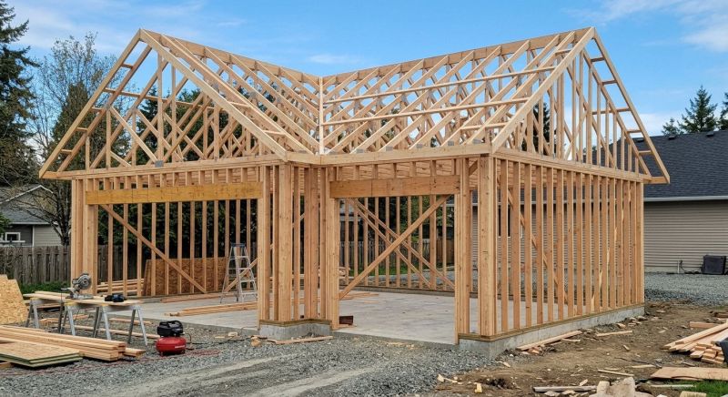 Pole Barn Framing in Conroe, TX
