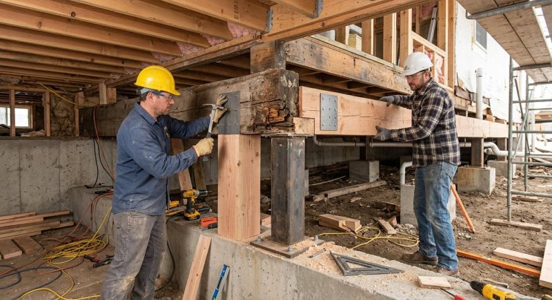Roof Beam Replacement in Kansas City, KS