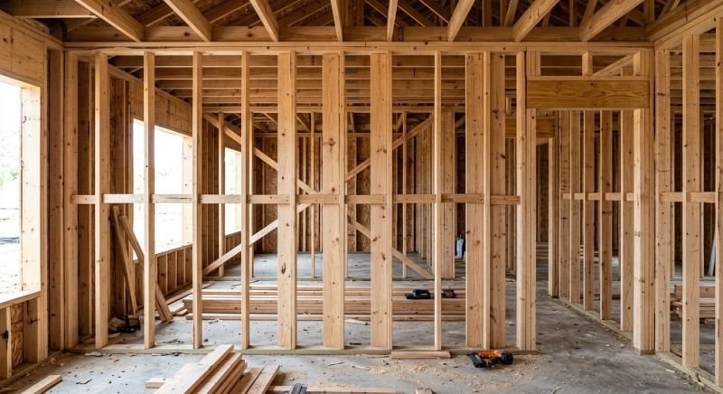 Stud Wall Framing in Conroe, TX