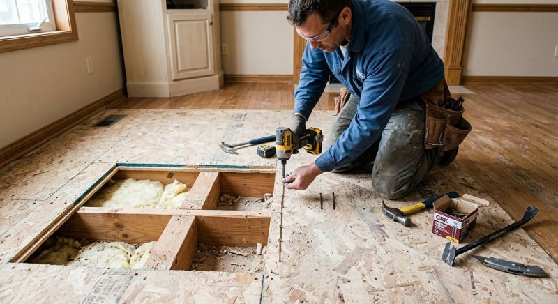 Subfloor Repair in Kansas City, KS