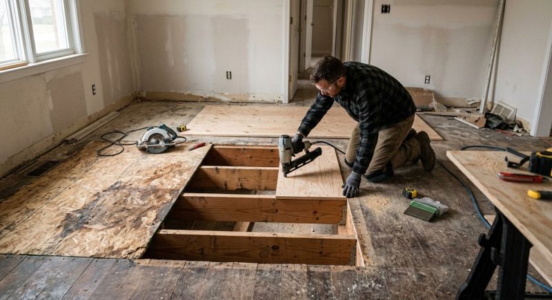Subfloor Repair in Wilmington, NC