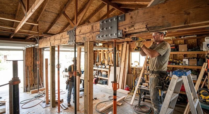 Wood Beam Repair in Wilmington, NC