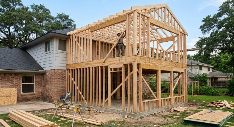 Wood Framing Construction in Kansas City, KS