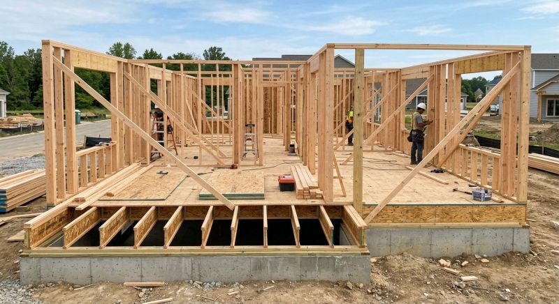 Wood Framing Construction in Conroe, TX